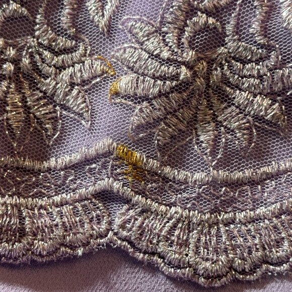 📌Sally Embroidered Lavender Formal - Mother Bride/ Groom Dress Matching Jacket - Picture 16 of 16